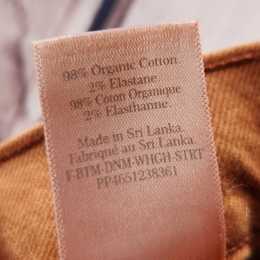 NWT Everlane "The Way-High" Rise Straight Jean Burnt Orange | Women's Size 23 - Picture 13 of 14